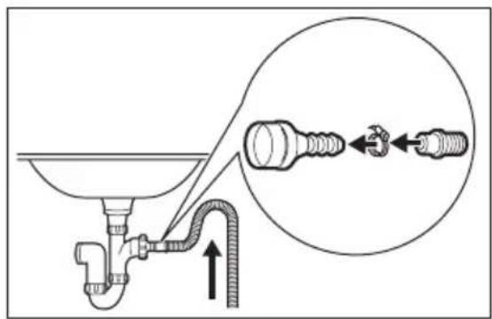 ELECTROLUX WTGL4E200 - Con la guida del tubo di plastica. - 4