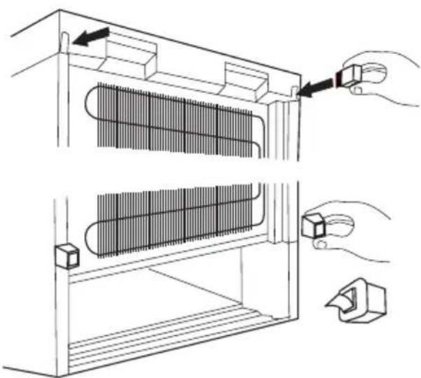 ELECTROLUX EUFG 29800 X - Afstandsstukken achterkant - 2