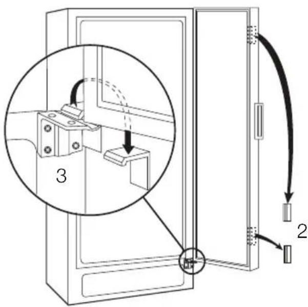 ELECTROLUX EUFG 29800 X - Retrait des cales de transport - 1