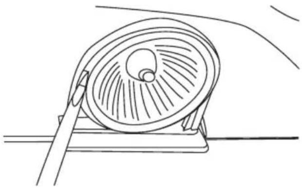 ELECTROLUX EUFG 29800 X - Het lampje vervangen - 1