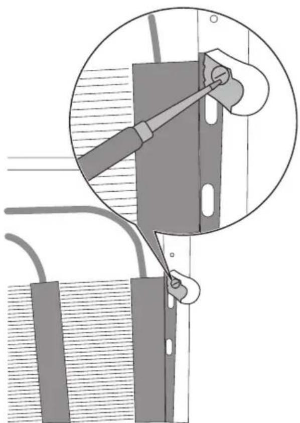 ELECTROLUX EUC 19291 W - Distanstücke hinten - 1