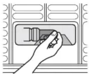 ELECTROLUX ECM 38131 - Remplacement de l'ampoule d'éclairage - 1