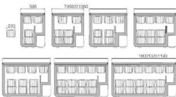 ELECTROLUX ECM 26131 - Oppbevaringskurver - 2