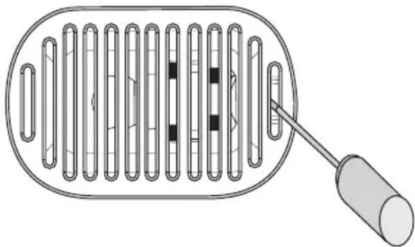 ELECTROLUX ECF 23461 - Het lampje verrangen - 1
