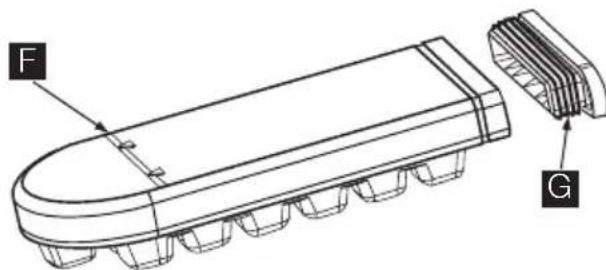 ELECTROLUX ECF 23461 - Produção de cubos de gelo - 1
