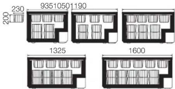 ELECTROLUX ECF 23461 - Paniers de rangement - 2