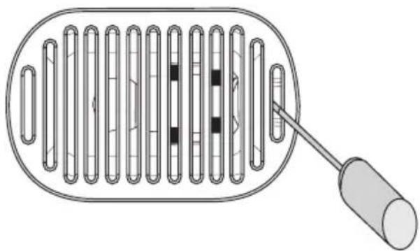 ELECTROLUX ECF 23461 - Ersetzen der Lampe - 1
