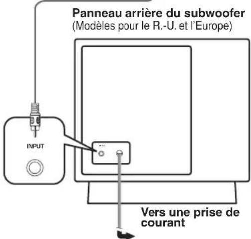 YAMAHA YSTFSW100 - Exemple typique de connexions - 2
