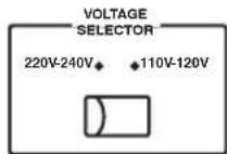 YAMAHA YSTFSW100 - VOLTAGE SELECTOR - 1