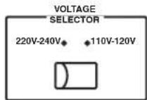 YAMAHA YSTFSW100 - VOLTAGE SELECTOR - 1