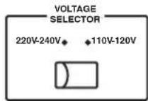 YAMAHA YSTFSW100 - VOLTAGE SELECTOR - 1