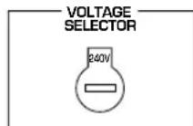 YAMAHA YSTSW305 - VOLTAGE SELECTOR - 1
