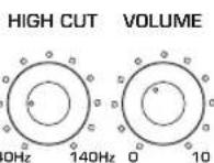 YAMAHA YSTSW305 - Voorbeeld 2 In combinatie met hoofdluidsprekers van 20~cm tot 25~cm doorsnede, in een akoestisch opgehangen 2-wegsysteme - 4
