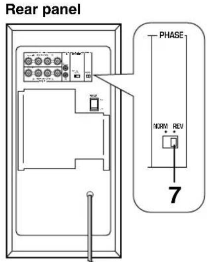 YAMAHA YSTSW305 - ADJUSTING THE SUBWOOFER BEFORE USE - 2