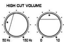 YAMAHA YSTSW45 - EX.2 When combined with a 5" (13 cm) acoustic suspension, 2 way system main speakers - 1