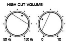 YAMAHA YSTSW45 - EX.1 When combined with a 3" or 4" (8cm or 10cm) acoustic suspension, 2 way system main speakers - 1