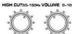 YAMAHA YSTSW015 - Cuando se usa en combinación con un sistema de altavoces principales de 2 vías de suspensión acústica de 8 cm o 10 cm - 1