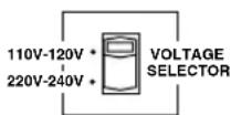 YAMAHA YSTSW005 - - Sélecteur de tension (VOLTAGE SELECTOR) (modèles pour la Chine et général seulement) - 1