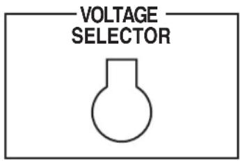 YAMAHA YSTRSW300 - ■VOLTAGE SELECTOR-Schalter (Modelle für Asien und Universalmodell) - 1