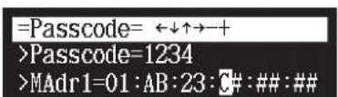 YAMAHA DC1E3 PE - Paramétrage de l'adresse MAC - 7