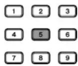 YAMAHA DC1E3 PE - Appuyez sur le bouton numérique correspondant, puis appuyez sur [ENTER]. - 1