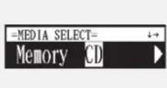 YAMAHA DC1E3 PE - Sélectionnez « CD » comme source de lecture. - 3