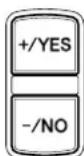 YAMAHA DC1E3 PE - Appuyez sur [+ / YES] et [- / NO] pour ajuster le volume du son. - 1