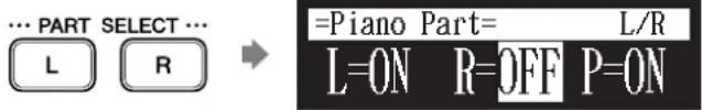 YAMAHA DC1E3 PE - ■Annulation de la partie piano - 3