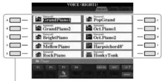 YAMAHA Clavinova CVP509PM - Touches [A]-[J] - 1