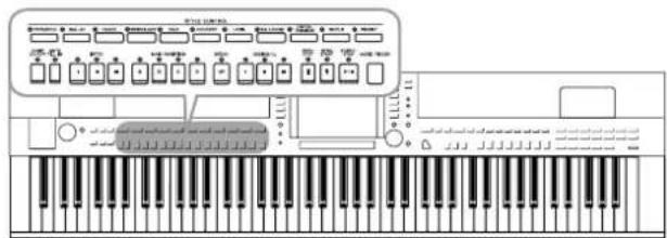 YAMAHA Clavinova CVP501PE - - Reproduction du rythme et de l'accompagnement - - 1