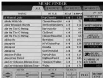 YAMAHA Clavinova CVP501PE - Des facilités supplémentaires introduites grâce à Internet (Music Finder+) - 1