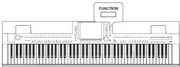 YAMAHA Clavinova CVP501PE - - Pour effectuer les réglages d'ensemble - - 1