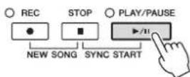 YAMAHA Clavinova CVP501PE - - Pause - 1