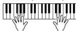 YAMAHA Clavinova CVP409GP - Jouez du clavler. - 2