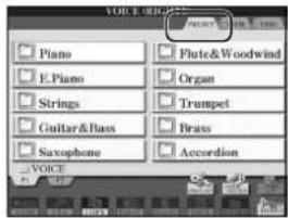 YAMAHA Clavinova CVP409GP - - Emplacement (lecteur) des données - 1
