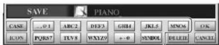 YAMAHA Clavinova CVP409GP - Utilisez le cadran [DATA ENTRY] pour déplacer le curseur à l'endroit souhaité. - 1