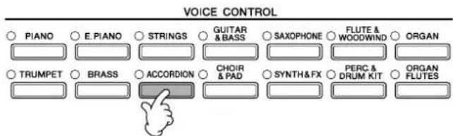 YAMAHA Clavinova CVP409GP - Reproduction de voix différentes avec la main gauche et la main droite (parties Right 1 et Left) - 2