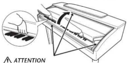 YAMAHA Clavinova CVP403PE - ATTENTION - 1