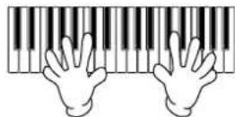 YAMAHA Clavinova CVP405PE - Jeu au clavier - 1