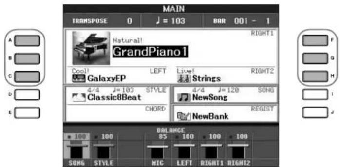 YAMAHA Clavinova CVP405PE - Ajout d'effets aux voix jouées au clavier - 1