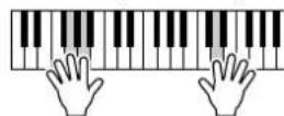 YAMAHA Clavinova CVP405PE - Jouez du clavier. - 2