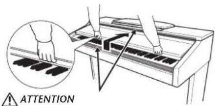 YAMAHA Clavinova CVP405PE - ATTENTION - 2