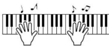 YAMAHA YPT200 - Essayez chaque touche. - 1