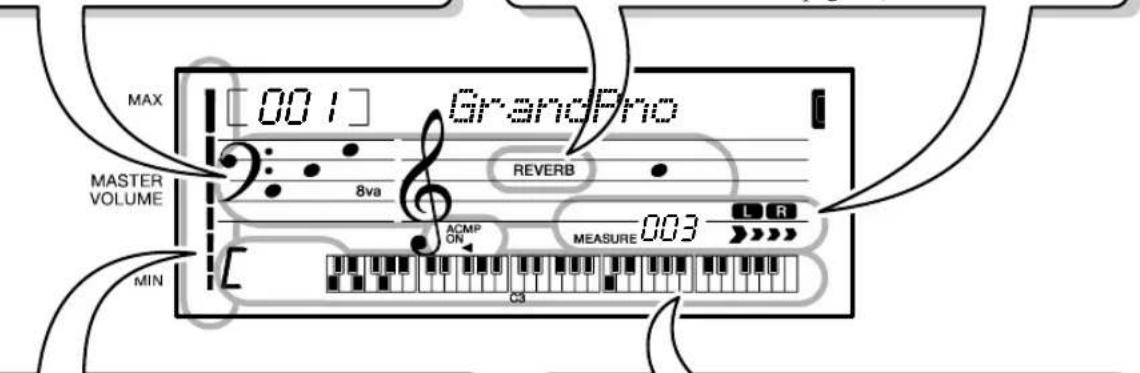 YAMAHA YPT200 - Affichage du temps - 3