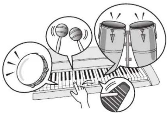 YAMAHA YPT200 - Kits de batterie - 1