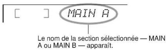 YAMAHA PSRE203 - Appuyez sur la touche [MAIN/AUTO FILL]. - 2