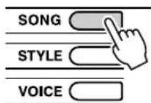 YAMAHA PSRE203 - Appuyez sur la touche [SONG]. - 1