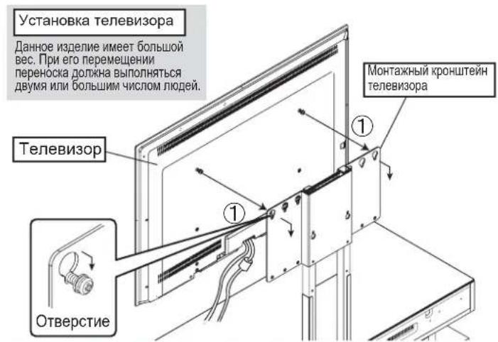 YAMAHA YTSV1100 - B cnyuae nCIOJIb3OBAHnra ToJIbKO MOHTaXHOro KPOHHTeHa TeJIeBN3opa - 8