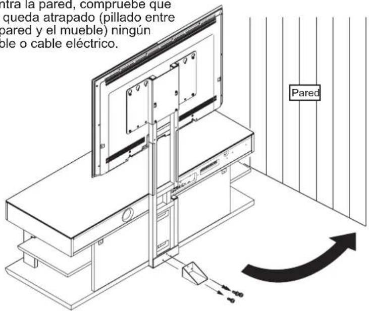 YAMAHA YTSV1100 - - Cuando utilisesolelaplacesoporte de montaje de la TV - 18