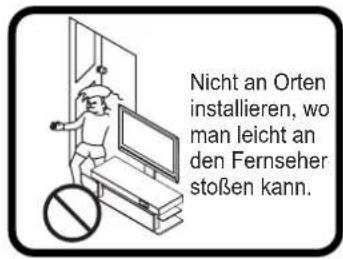 YAMAHA YTSV1100 - Eine Nichtbefolgung stellt Brand- und/oder Verletzungsgefahr dar. - 2
